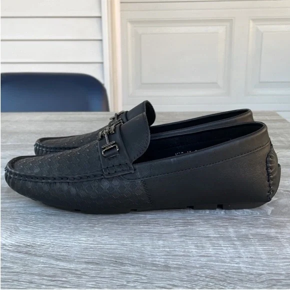 Royal Mens Driver Shoes Black Size 9 (Brand New) - Picture 2 of 11